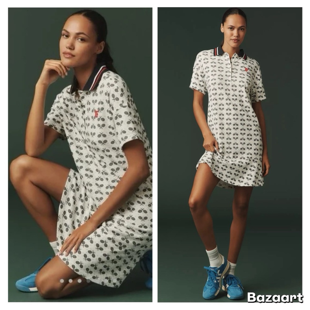 Tretorn x Anthropologie Flare Polo Mini Tennis Dress Sz XL NWT
